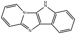 pyridino(1,2-a)imidazo(5,4-b)indole Struktur