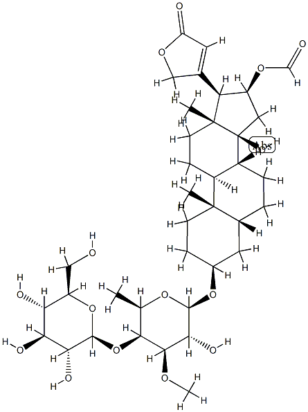 16-FORMYLDIGITALINUM VERUM, 6022-99-7, 结构式