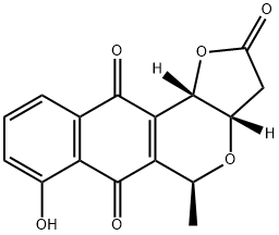 七尾霉素 D, 60325-08-8, 结构式