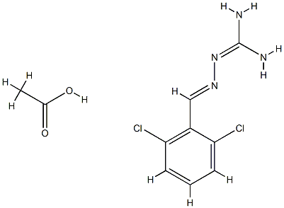 GUANABENZ ACETATE 化学構造式