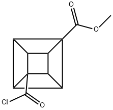 methyl 4-(chlorocarbonyl)cubane-1-carboxylate(WXG01537) Structure