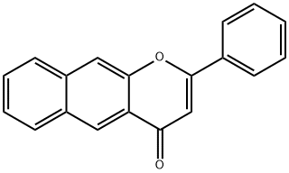 NAPHTHOFLAVONE Structure