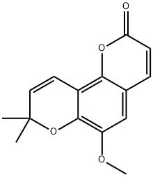2H, 8H-Benzo[1,2-b:3,4-b']dipyran-2 Struktur