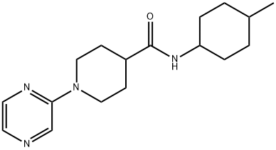 605639-89-2 4-Piperidinecarboxamide,N-(4-methylcyclohexyl)-1-pyrazinyl-(9CI)