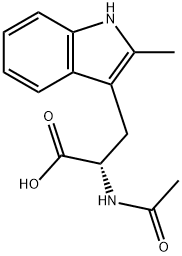Ac-DL-2-methylTryptophan 化学構造式