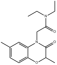 4H-1,4-Benzoxazine-4-acetamide,N,N-diethyl-2,3-dihydro-2,6-dimethyl-3-oxo-(9CI) Structure