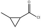 Cyclopropanecarbonyl chloride, 2-methyl- (6CI, 9CI) Structure