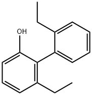 [1,1-Biphenyl]-2-ol,2,6-diethyl-(9CI) Structure