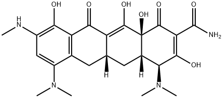 米诺环素9-甲基杂质,607402-73-3,结构式