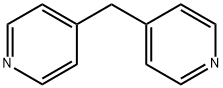 ビス(4-ピリジル)メタン 化学構造式