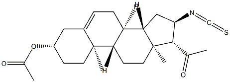 6084-04-4 16 alpha-isothiocyanopregnenolone-3-acetate