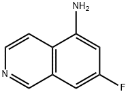 5-Isoquinolinamine,7-fluoro-(9CI) Structure