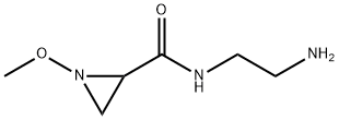 2-Aziridinecarboxamide,N-(2-aminoethyl)-1-methoxy-(9CI) Struktur