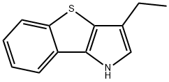 1H-[1]Benzothieno[3,2-b]pyrrole,3-ethyl-(9CI) Structure