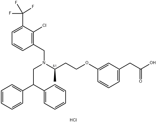 RGX-104 HCl 结构式