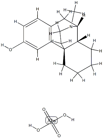 Levorphanol sulfate Struktur