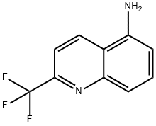 2-(trifluoromethyl)quinolin-5-amine Structure