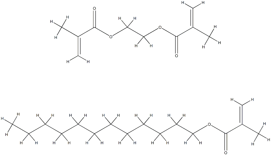 폴리(메타크릴산염), 공중합물, 고도로 연결된 링크