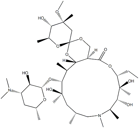 Azithromycin Impurity 11 Structure