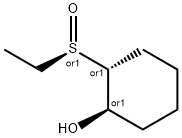 Cyclohexanol,2-[(R)-ethylsulfinyl]-,(1R,2R)-rel-(9CI) Structure
