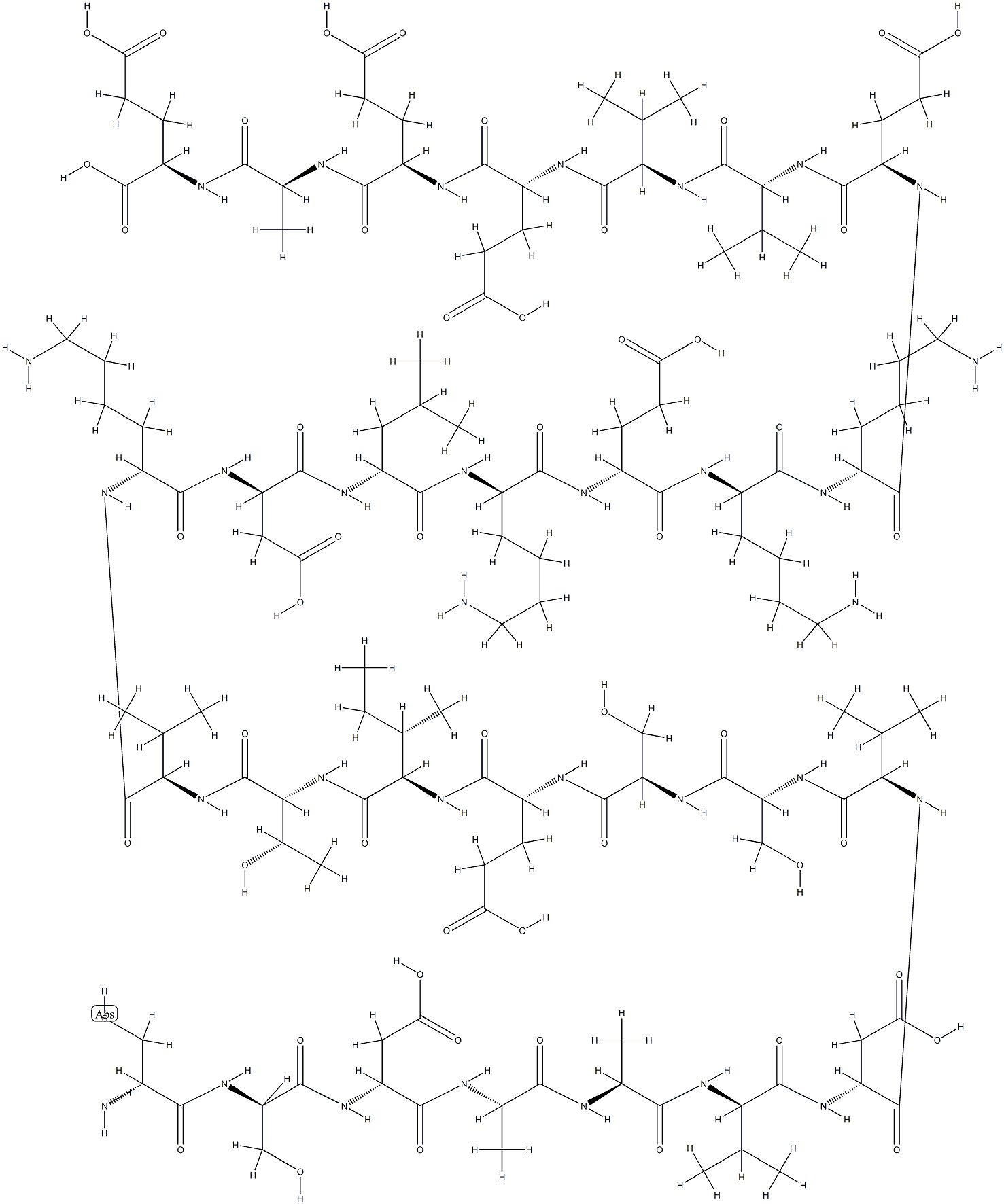 胸腺素F5 结构式