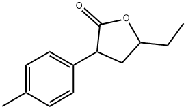 2(3H)-Furanone,5-ethyldihydro-3-(4-methylphenyl)-(9CI) Structure