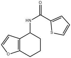 2-Thiophenecarboxamide,N-(4,5,6,7-tetrahydro-4-benzofuranyl)-(9CI) Struktur