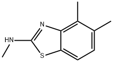2-Benzothiazolamine,N,4,5-trimethyl-(9CI) 结构式