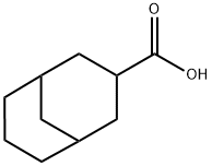 双环[3.3.1]壬烷-3-羧酸, 6221-62-1, 结构式