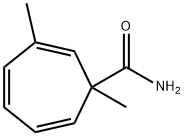 2,4,6-Cycloheptatriene-1-carboxamide,1,3-dimethyl-(9CI) Struktur