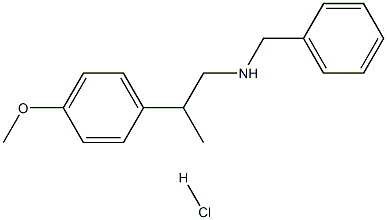 6279-79-4 Benzeneethanamine, 4-methoxy-b-methyl-N-(phenylmethyl)-, hydrochloride (1:1)