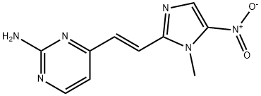 アザニダゾール 化学構造式