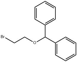 (2-BROMOETHOXY)(PHENYL)METHYL]BENZENE Structure