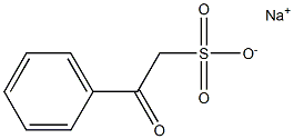 Α-ACETOPHENONESULFONIC ACIDSODIUM SALT, 63738-92-1, 结构式
