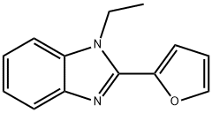 1H-Benzimidazole,1-ethyl-2-(2-furanyl)-(9CI) Structure