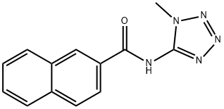 2-Naphthalenecarboxamide,N-(1-methyl-1H-tetrazol-5-yl)-(9CI),638146-41-5,结构式