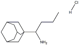 1-(1-ADAMANTYL)BUTAN-1-AMINE Structure
