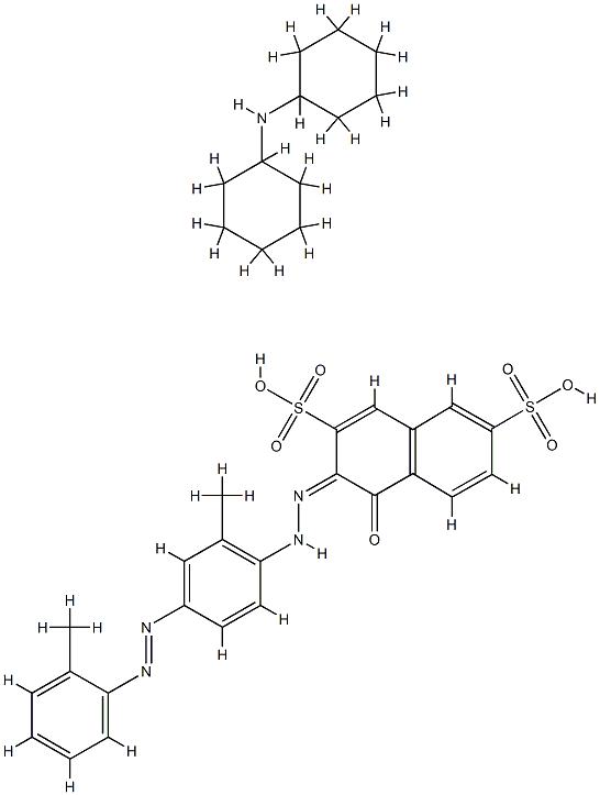 Solvent Red 32 化学構造式
