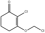 2-Cyclohexen-1-one,2-chloro-3-(chloromethoxy)-(9CI) Structure