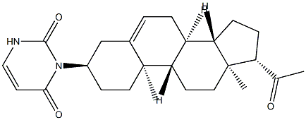 64226-61-5 3-(20-Oxopregn-5-en-3α-yl)-2,4(1H,3H)-pyrimidinedione