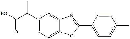64237-06-5 α-Methyl-2-(4-methylphenyl)-5-benzoxazoleacetic acid