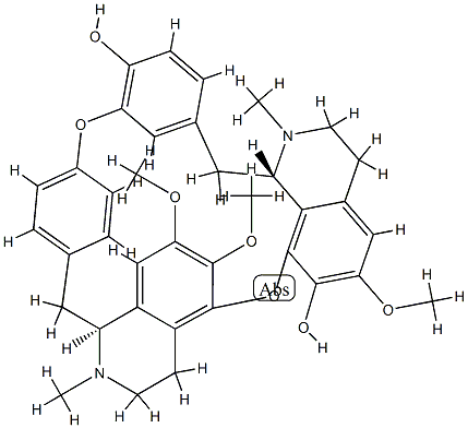 6,6',7'-Trimethoxy-2,2'-dimethylthalidasan-7,12-diol Struktur