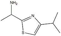 2-Thiazolemethanamine,alpha-methyl-4-(1-methylethyl)-(9CI) Struktur