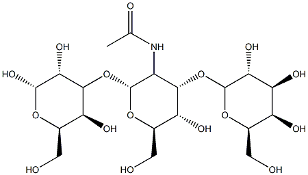 lacto-N-triose I Struktur