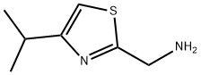 2-Thiazolemethanamine,4-(1-methylethyl)-(9CI) Structure