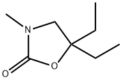 2-Oxazolidinone,5,5-diethyl-3-methyl-(5CI) Struktur