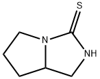 3H-Pyrrolo[1,2-c]imidazole-3-thione,hexahydro-(9CI) 化学構造式