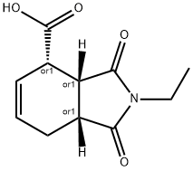 1H-Isoindole-4-carboxylicacid,2-ethyl-2,3,3a,4,7,7a-hexahydro-1,3-dioxo-,(3aR,4S,7aR)-rel-(9CI) Structure