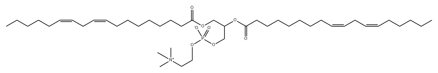 1,2-linoleoylphosphatidylcholine, 6542-05-8, 结构式