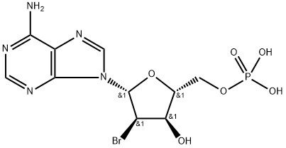 poly(2'-bromo-2'-deoxyadenylic acid) Struktur